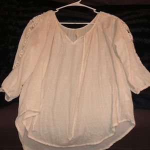 White womens blouse